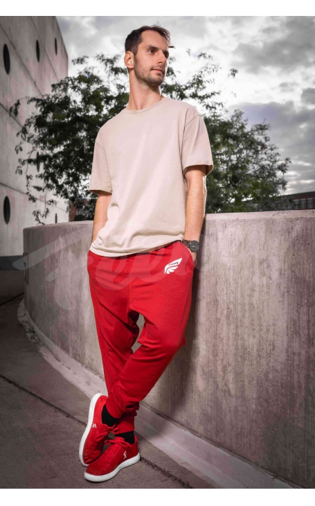 Feeney joggers červené